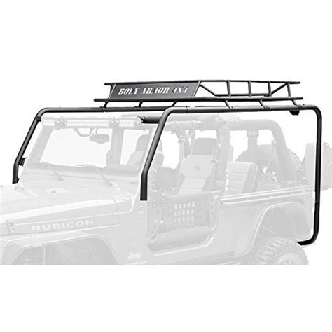 Body Armor 4x4 TJ-6124 Black Roof Rack Base - Walmart.com - Walmart.com