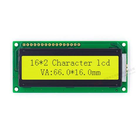 Industrial X Monochrome Screen Pin Stn Yellow Green Lcd Module