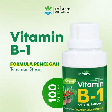 Jual Infarm Vitamin B Premium Nutrisi Tanaman Anti Stress Kualitas