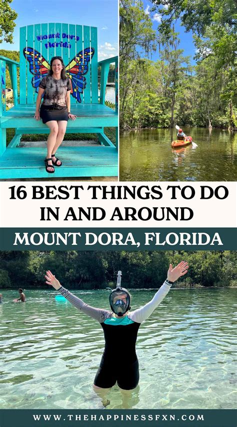 Best Things To Do In And Around Mount Dora Florida The Happiness