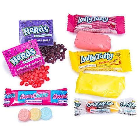 Sweetarts Nerds Laffy Taffy Gobstopper Bulk Candy Assortment 150