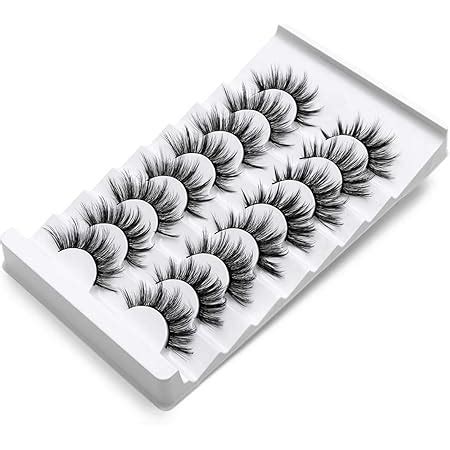 Amazon Dysilk Pairs D Faux Mink Eyelashes Fluffy Dramatic False