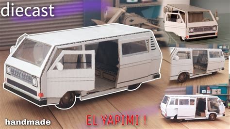 Kartondan Araba Yapımı HOW TO MAKE CAR FROM CARDBOARD DIECAST MODEL