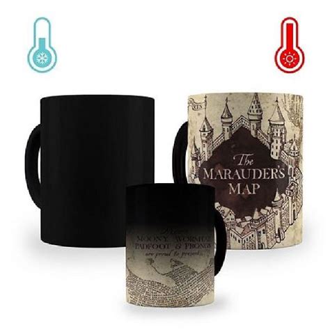 Caneca M Gica Harry Potter Mapa Do Maroto Em Rio Verde Clasf Casa E