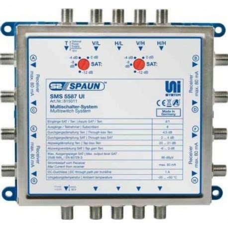 SPAUN SMS 5587 UI Omega Elektronik SatShop