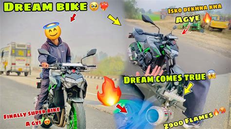 Finally Apni Dream Bike Ka Pass Ponch Gye Kawasaki Z Dream