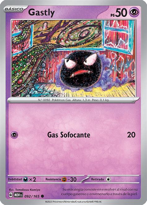 Gastly 151 TCG WikiDex la enciclopedia Pokémon