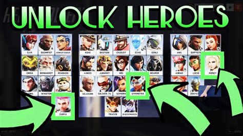 Overwatch 2 Unlock All Heroes How To Unlock Any Character 4k Youtube