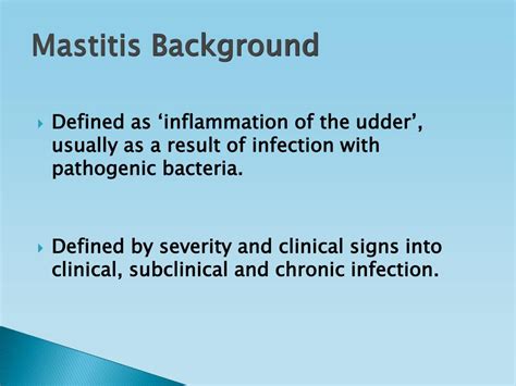 Ppt Development And Use Of A Multiplex Pcr To Detect Common Mastitis