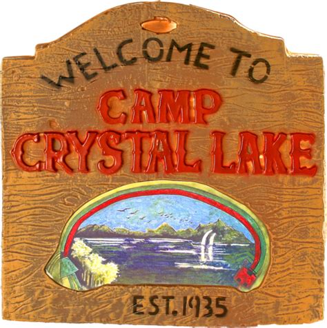 View Camp Crystal Lake Sign Svg Png Free Svg Camping Design Files