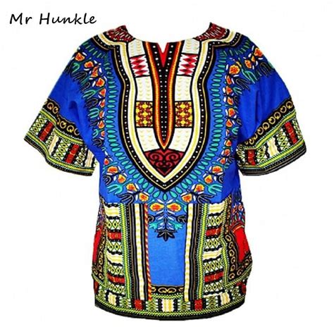 Dashiki New African Clothing Traditional Print Tops Fashion Design