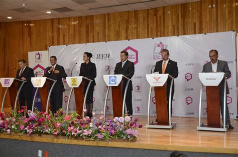 Plantea Ieem Debates Entre Candidatos Al Gobierno Del Edomex El De