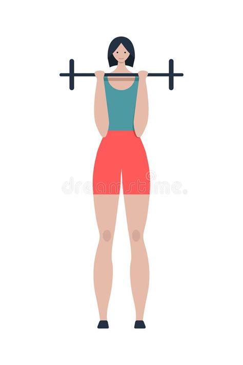 Woman Weight Loss Illustration Stock Vector Illustration Of Control