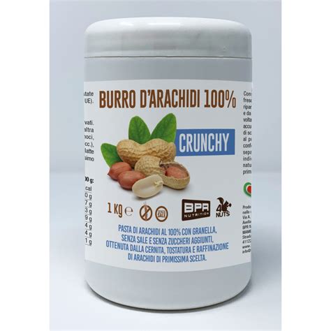 Burro D Arachidi Kg Bpr Nutrition Nutrition Madsport