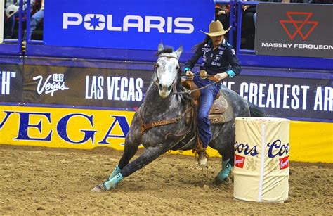 Montana Native Lisa Lockhart Wins The American Rodeo Barrel Racing Title