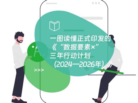 一图读懂正式印发的《“数据要素×”三年行动计划（2024—2026年）》 数治网