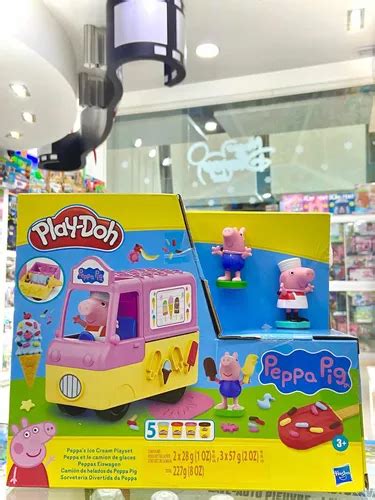 Play Doh Peppa Cami N De Helados Tienda F Sica Mercadolibre