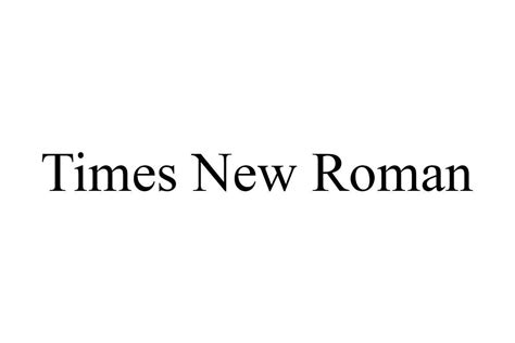 Times New Roman Font Logo Apparel And Equipment