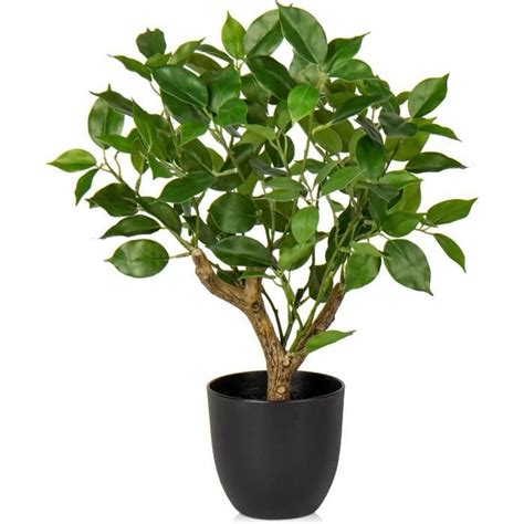 Ficus Artificiel En Pot Ficus Vert Arbre Artificiel D Intérieur