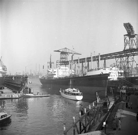 S S Alblasserdyk 1954 Onderhoud Rotterdamsche Droogdok Maatschappij