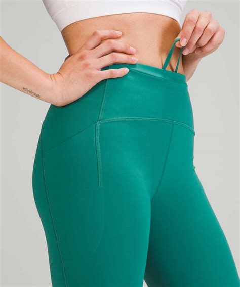 Lululemon Swift Speed High Rise Crop Teal Lagoon Lulu Fanatics