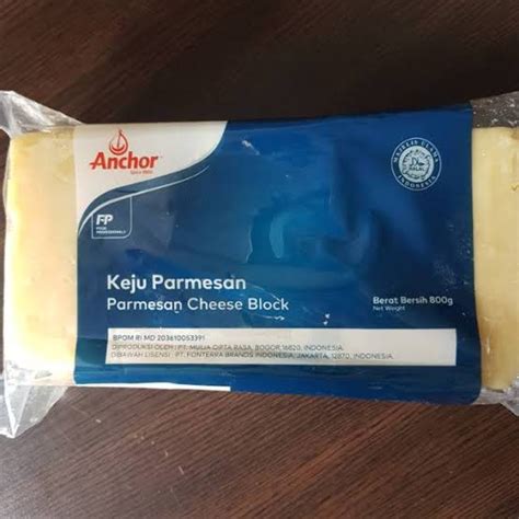 Jual Anchor Parmesan Cheese Block 800 Gram Gojek Grab Only Shopee