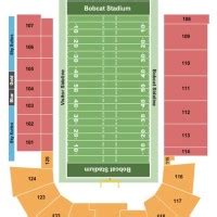 Msu Bobcat Football Stadium Seating Chart - Best Picture Of Chart ...