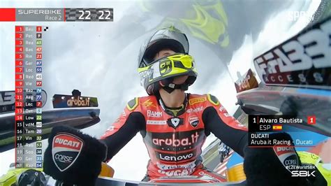 Wsbk Czech Round Sbk Race Last Lap Interview Podium Youtube