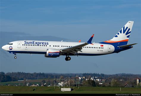 Aircraft Photo Of Tc Sol Boeing Max Sunexpress Airhistory