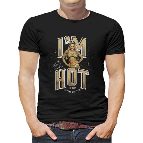 Tiffany Stratton I M Hot Wht Shirt Shibtee Clothing