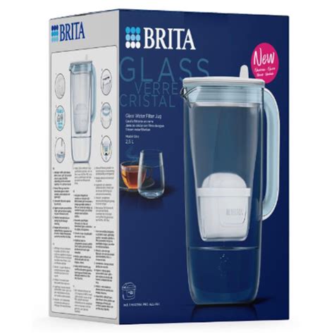 Flow Maxtra Pro All In 1 Carafe Filtrante En Verre 2 5 L Brita