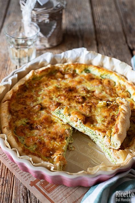 Quiche Con Zucchine E Gamberetti La Ricetta Facile E Veloce