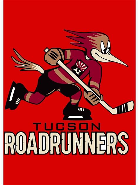 "Tucson Roadrunners Logo" Poster for Sale by ramosiman | Redbubble