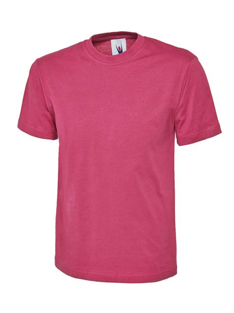 301 Classic T Shirts Hot Pink Uc301 Hot Pink Med 180 Gsm Classic T