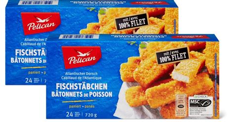 Pelican Fischst Bchen Dorsch Im Duo Pack Msc Rabatt Migros