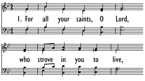 For All Your Saints O Lord Digital Songs And Hymns