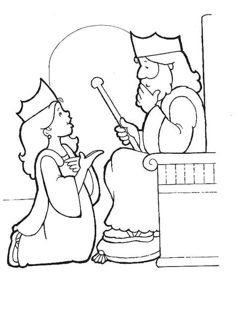 Queen Esther Coloring Pages