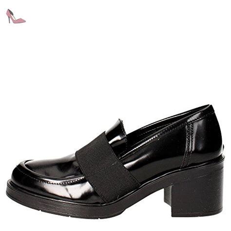 Pregunta Il Mocassin Femme Noir Chaussures Pregunta Partner