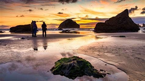 Winter Sunsets On The Oregon Coast Travel Oregon