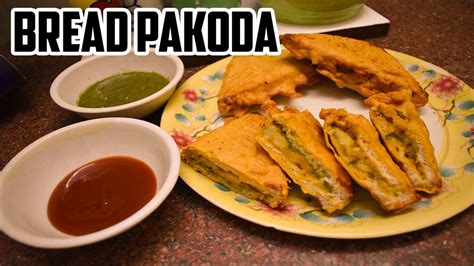 How To Make Bread Pakoda Easy And Tasty Recipe Youtube