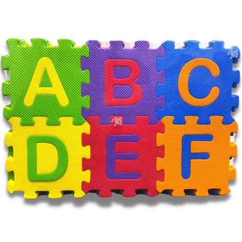 Buy Storio36 Pieces Mini Abcd Alphabet Blocks Puzzle Foam Mat For Kids