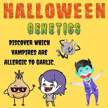 Halloween Genetics Bundle Days Pages Punnett Squares By All At Once