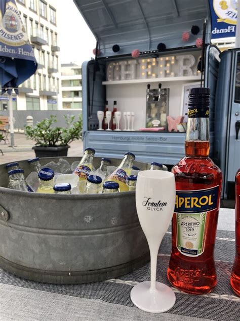 Frischer Gezapfter Secco Mit Aperol Mobile Bar Aperol Spritz Aperol