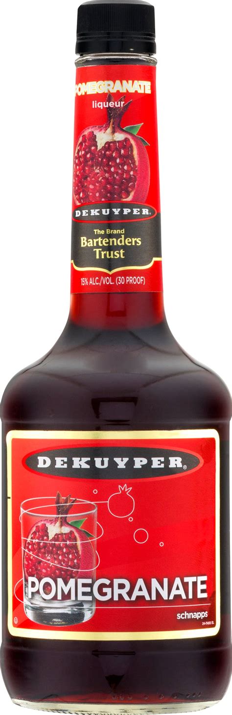 DeKuyper Pomegranate Liqueur 1L - Bouharoun's Fine Wines & Spirits