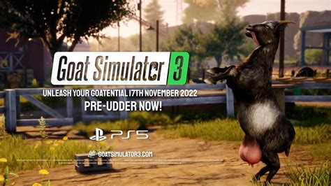 Goat Simulator Pre Udder Trailer Ps Video Dailymotion