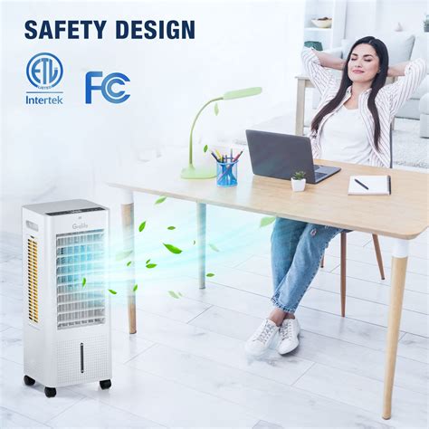 Grelife Air Cooler 3 In 1 Portable Evaporative Air Cooler Cooling Fan