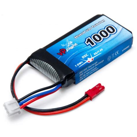 Vapex LP009F Li Po Akku 2S 7 4V 1000mAh 25C JST RCY BEC