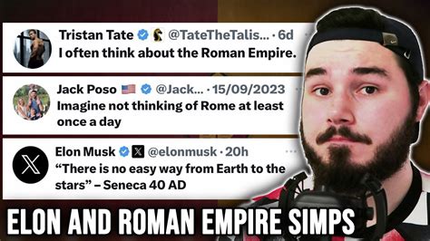 Why Elon Musk And The Far Right LOVE The Roman Empire YouTube