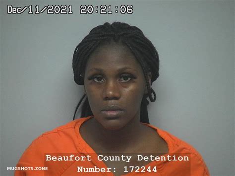 Sakeyna Janae Outler 12 11 2021 Beaufort County Mugshots Zone