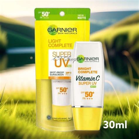 Jual Garnier Bright Complete Vitamin C Super Uv Sunscreen Spf50 Pa